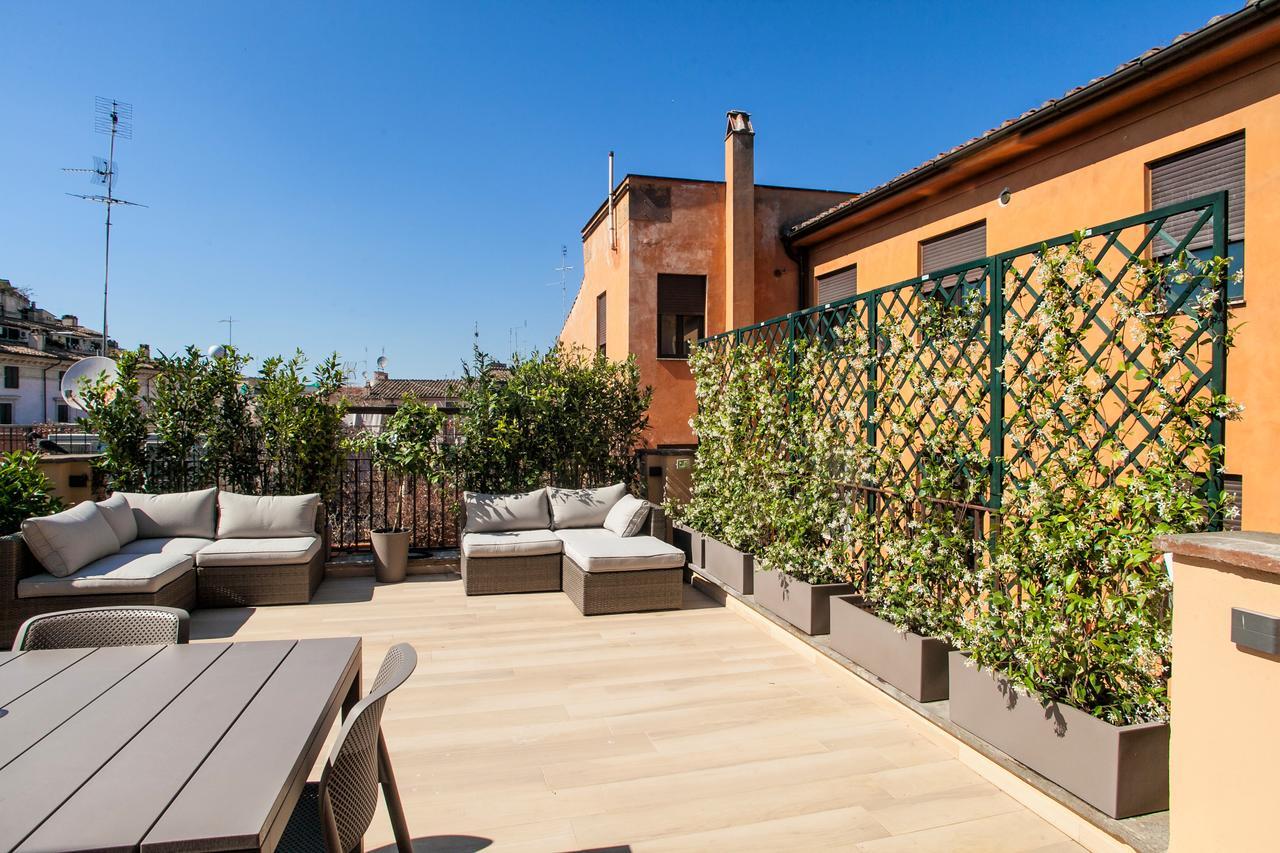 Spanish Steps Design Penthouse With Terrace Рим Экстерьер фото